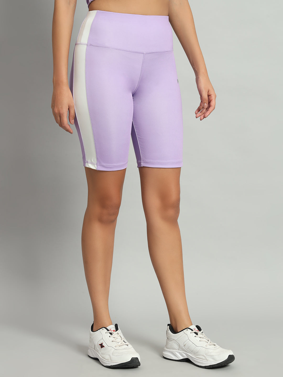 BoneDry High Waist Side Panel Capri - Purple