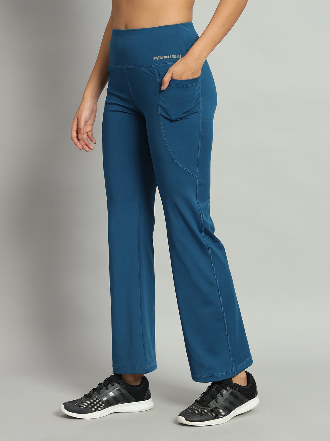 Bone-Dry High Rise Workout Flare Pant