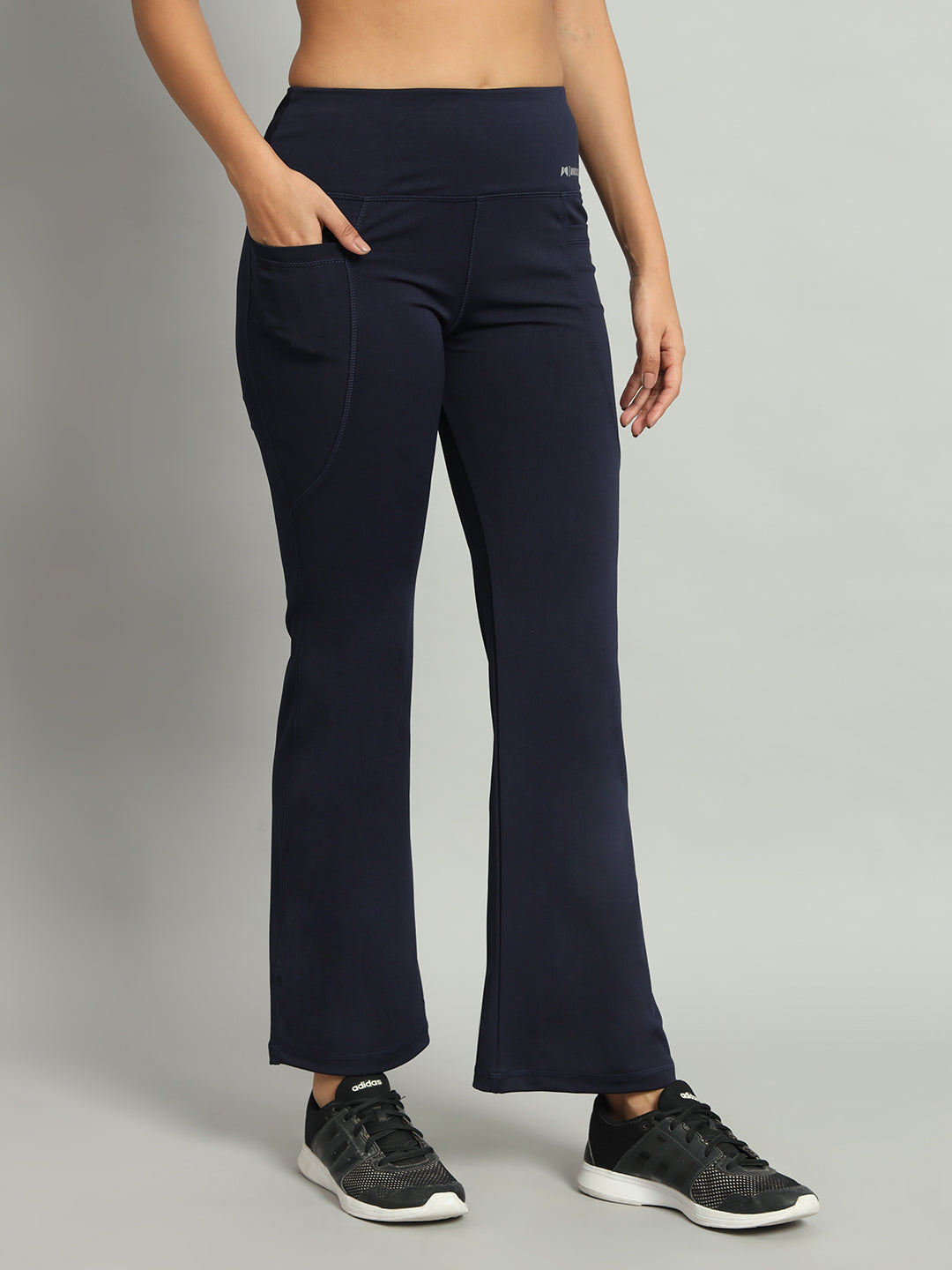 Bone-Dry High Rise Workout Flare Pant - Maroon