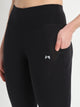 Bone-Dry High Rise Workout Tight With side Pocket - Black