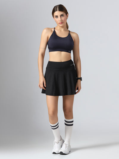 BoneDry Medium Support Beginner Sports Bra - Navy Blue