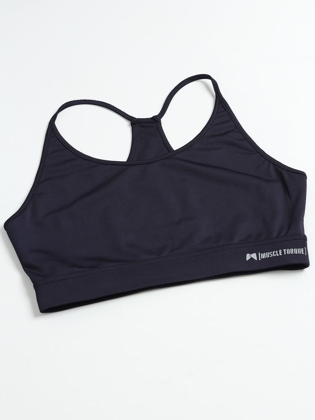 BoneDry Medium Support Beginner Sports Bra - Navy Blue
