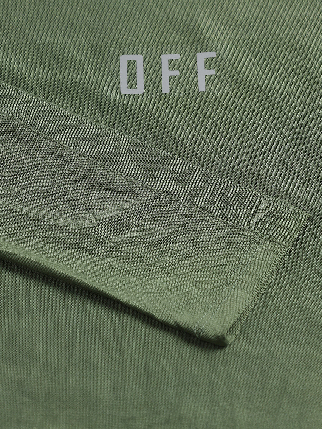 Airy mesh Full Sleeve Workout Tee - Green
