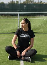 Workout Longline T-shirt - Reflective Loading Print