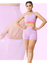 High Waist Cycling Short – Purple