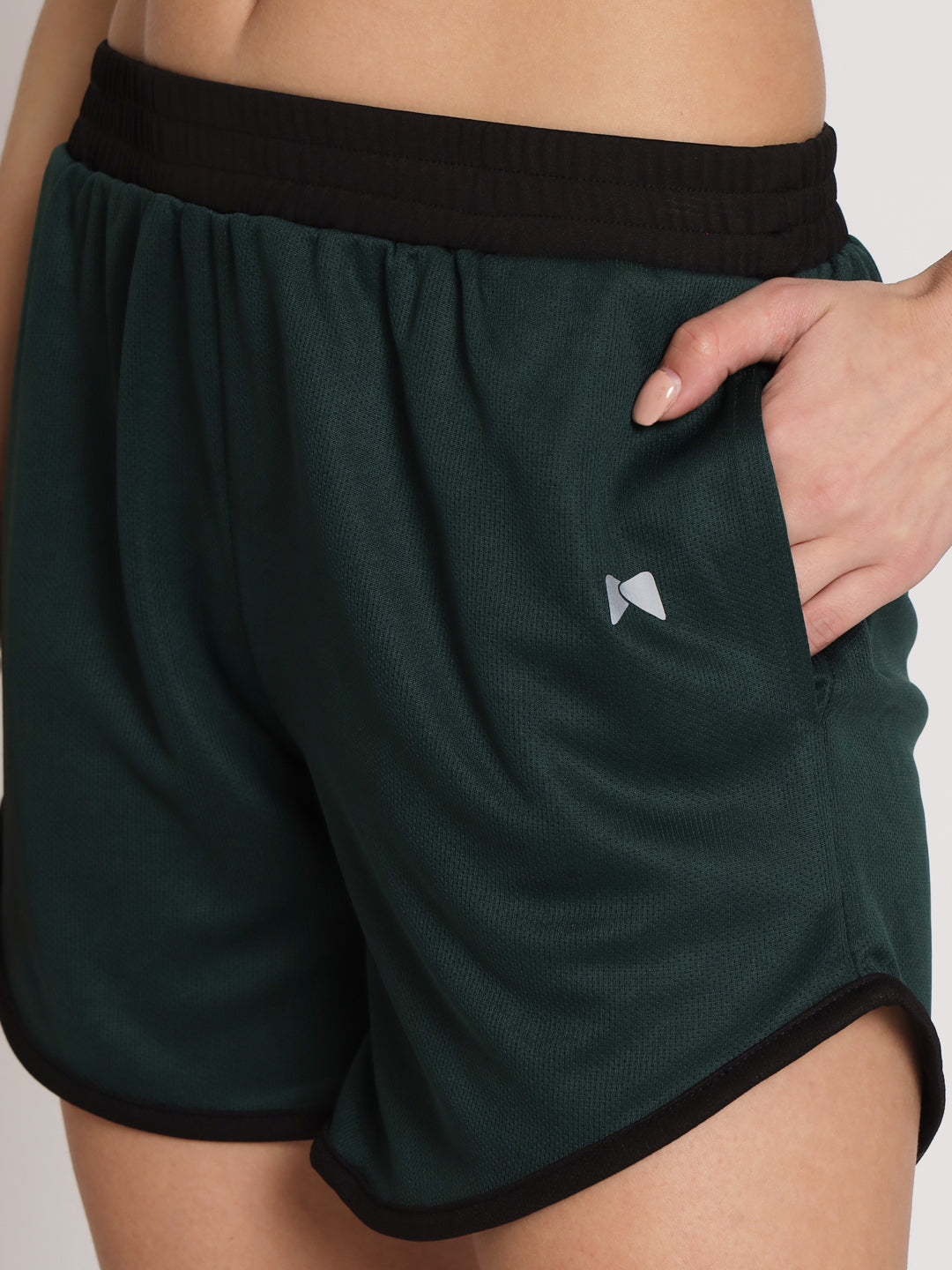 Pocket Stride Shorts - Forest Green