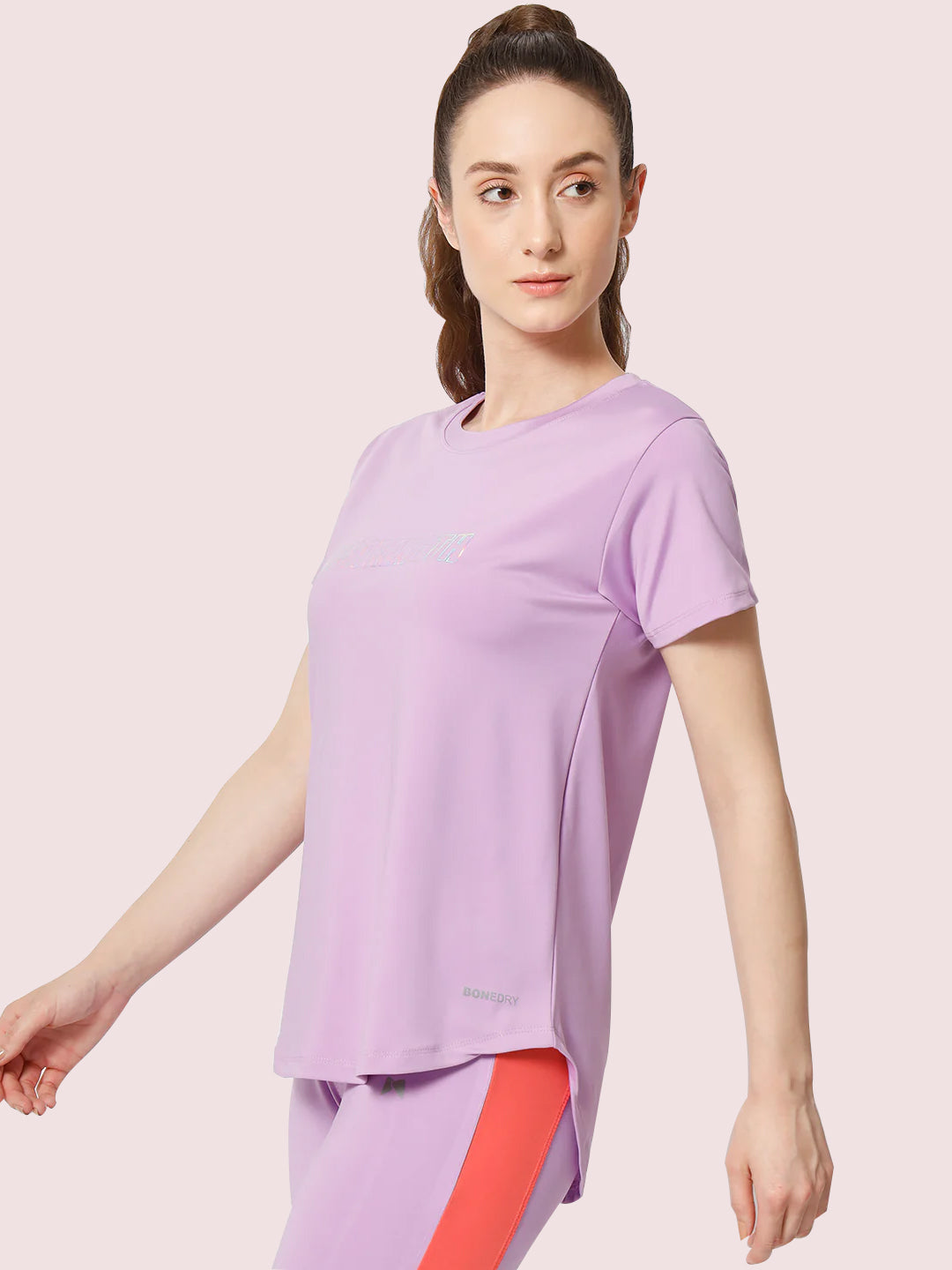 Longline T-Shirt – Purple