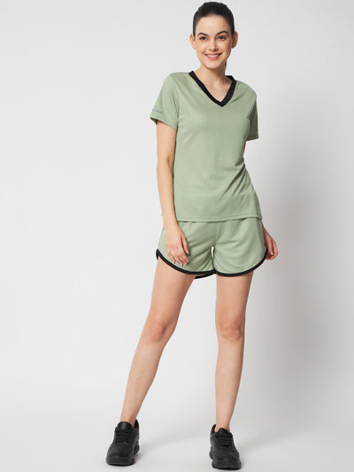 Pocket Stride Shorts - Green