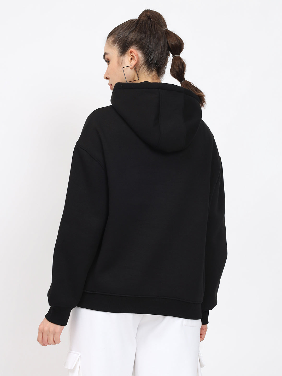 Solid Fleece Hoodie SweatShirt 550GSM