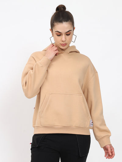 Solid Fleece Hoodie SweatShirt 550GSM