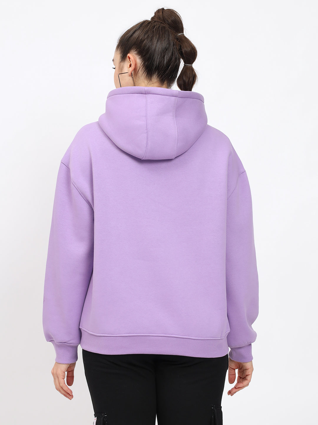 Solid Fleece Hoodie SweatShirt 550GSM