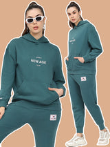 Oversize Casual Cotton Terry Cord Set
