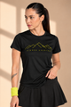 Workout Longline T-shirt - (Higher Everyday) Neon Green Print
