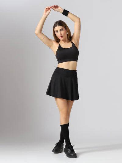 BoneDry Medium Support Beginner Sports Bra - Black