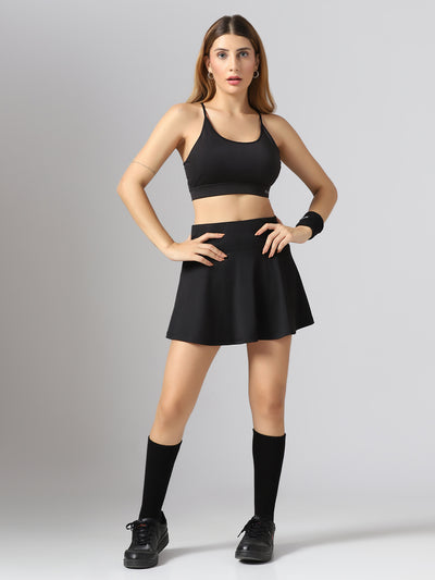 BoneDry Medium Support Beginner Sports Bra - Black