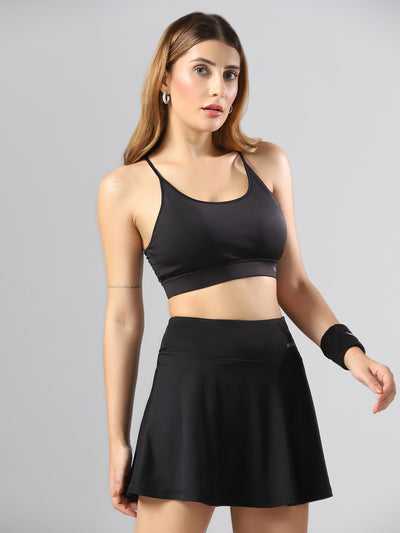 BoneDry Medium Support Beginner Sports Bra - Black