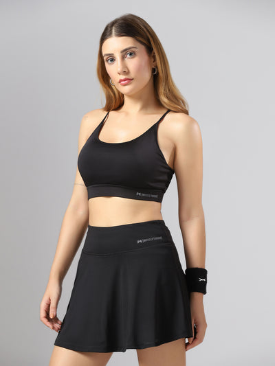BoneDry Medium Support Beginner Sports Bra - Black
