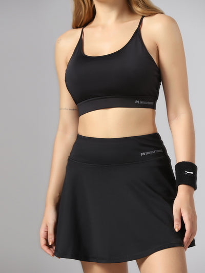 BoneDry Medium Support Beginner Sports Bra - Black