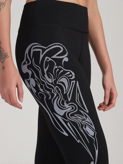 High Waist Seamless Tight – Reflective Printed!