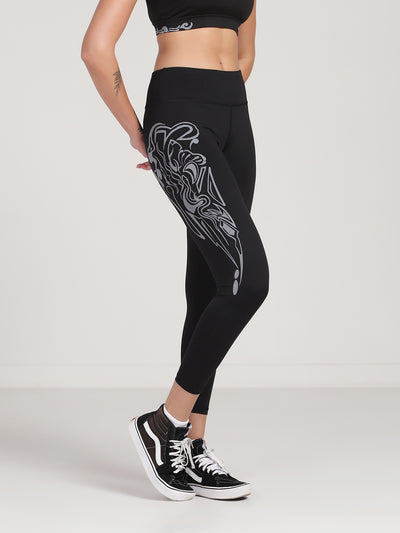 High Waist Seamless Tight – Reflective Printed!