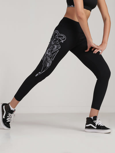 High Waist Seamless Tight – Reflective Printed!