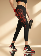 High Waist Seamless Strength Tight – Printed