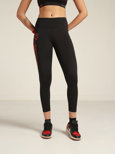 High Waist Seamless Strength Tight – Printed