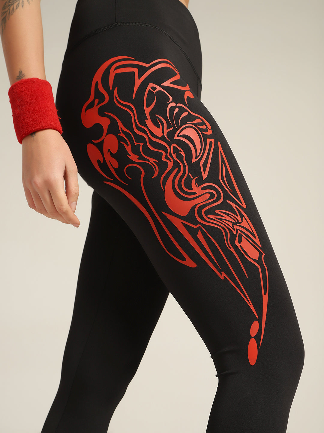 High Waist Seamless Strength Tight – Printed