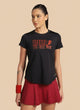 Workout Longline T-shirt - RUN Print!