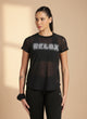 All Mesh T-shirt – Black Relax (Reflective)