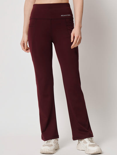 High Waist All Day Pant – Wine
