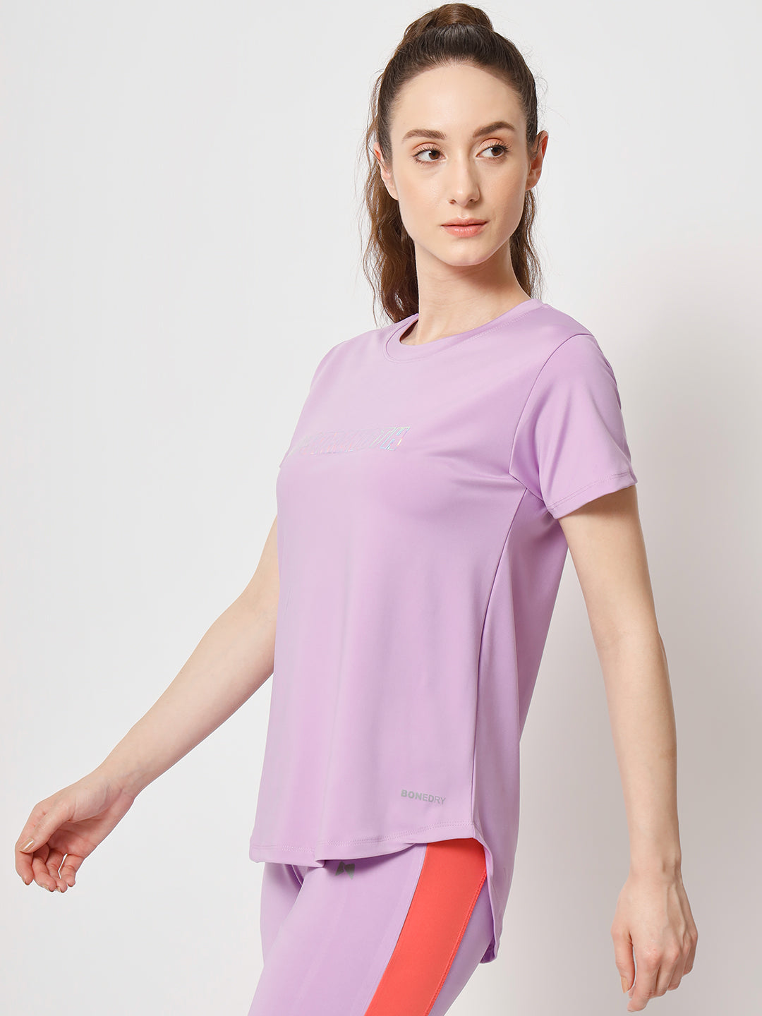 Longline T-Shirt – Purple