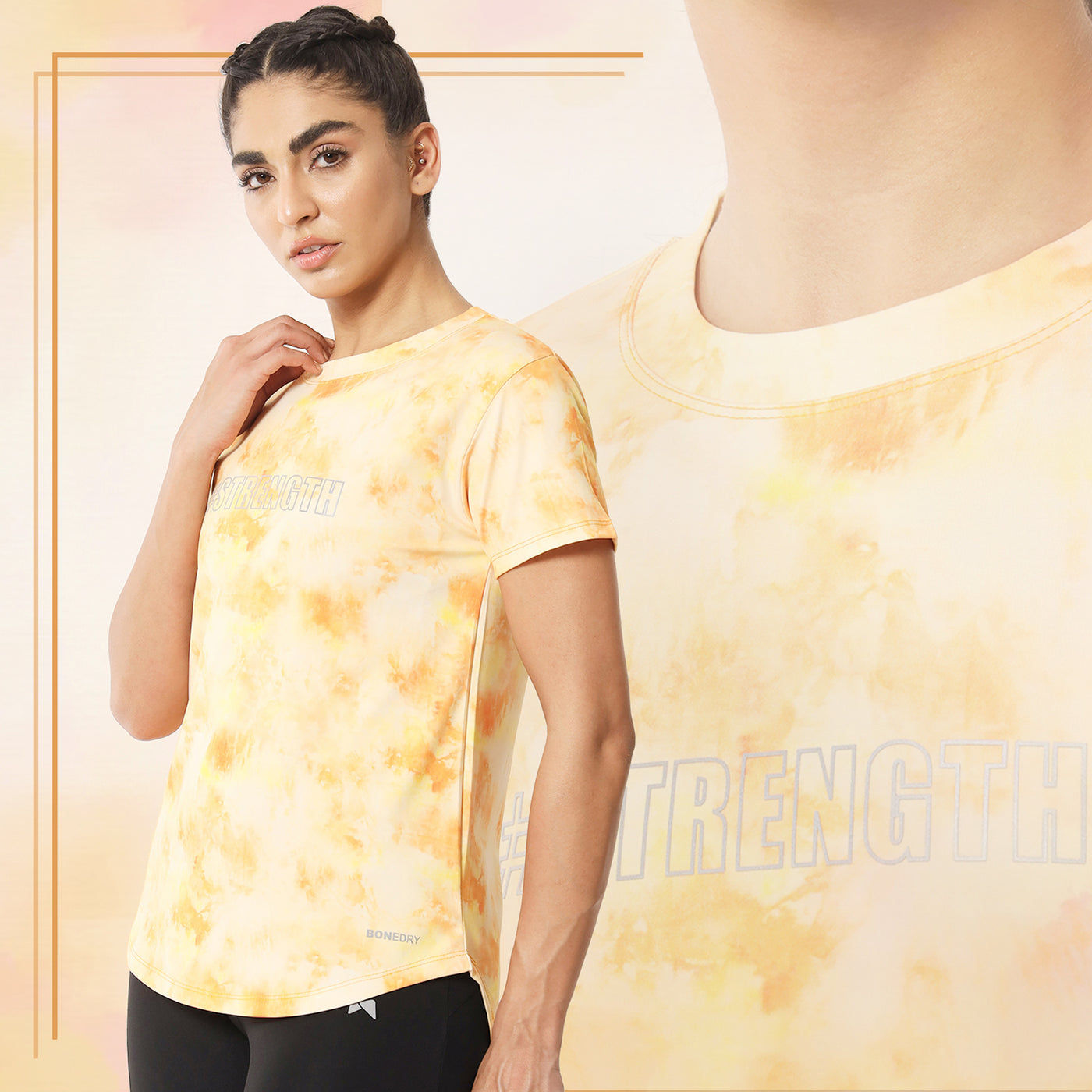 Longline T-Shirt – Yellow