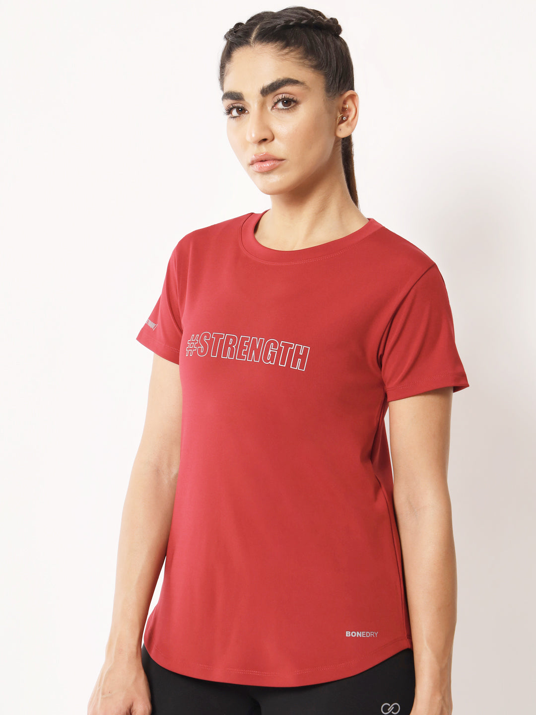 Longline T-Shirt – Maroon